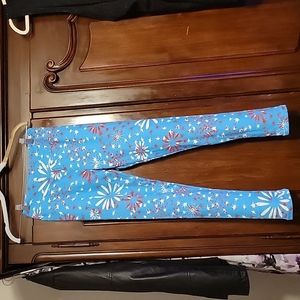 Lularoe Fireworks Leggings